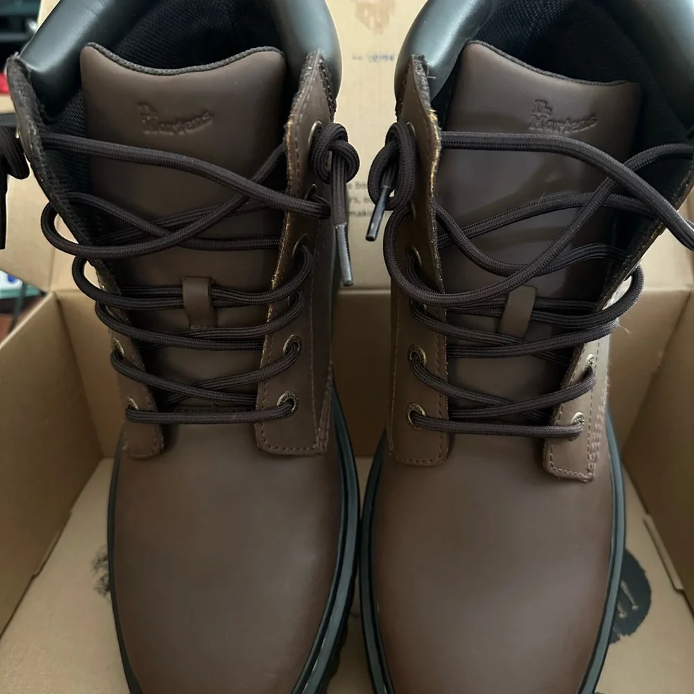 Dr. Martens - Mens Cartor 6 Eye Boot Size 12